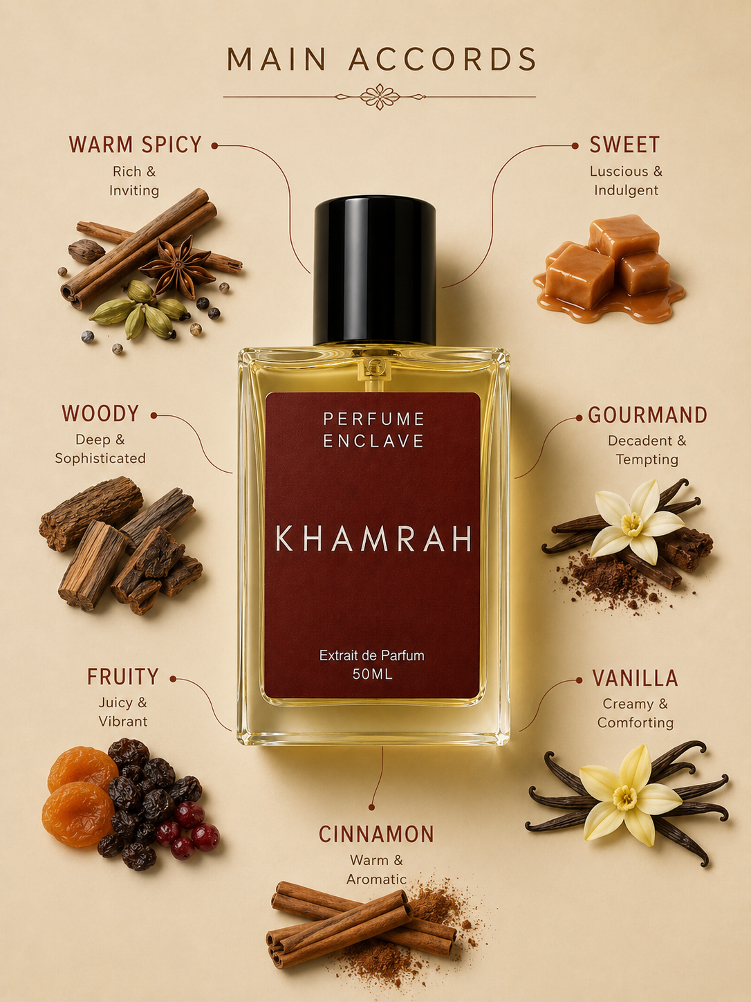 Khamrah | Inspired by Khamrah Lattafa Perfumes for women and men