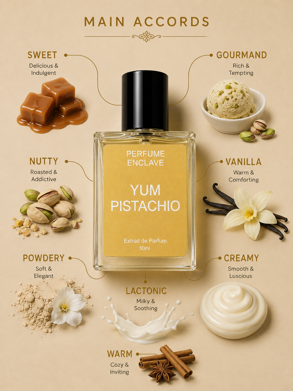 Yum Pistachio | Inspired by Yum Pistachio Gelato 33 Kayali Fragrances for women and men