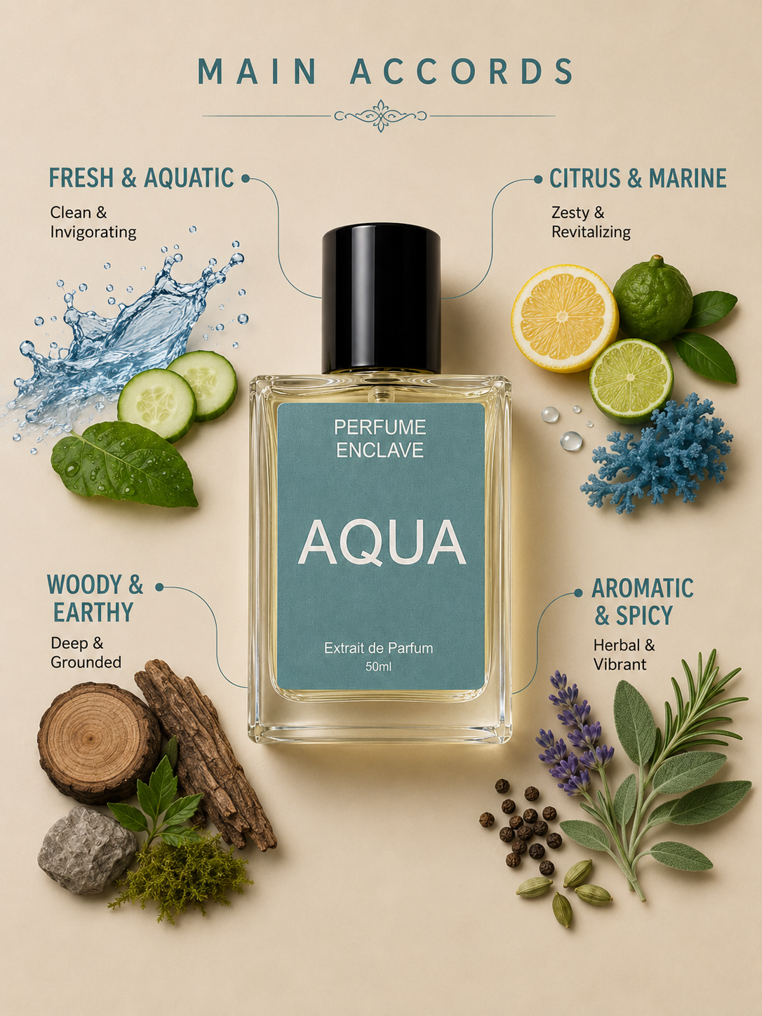 Aqua |  Inspired by Acqua di Gio Giorgio Armani for men