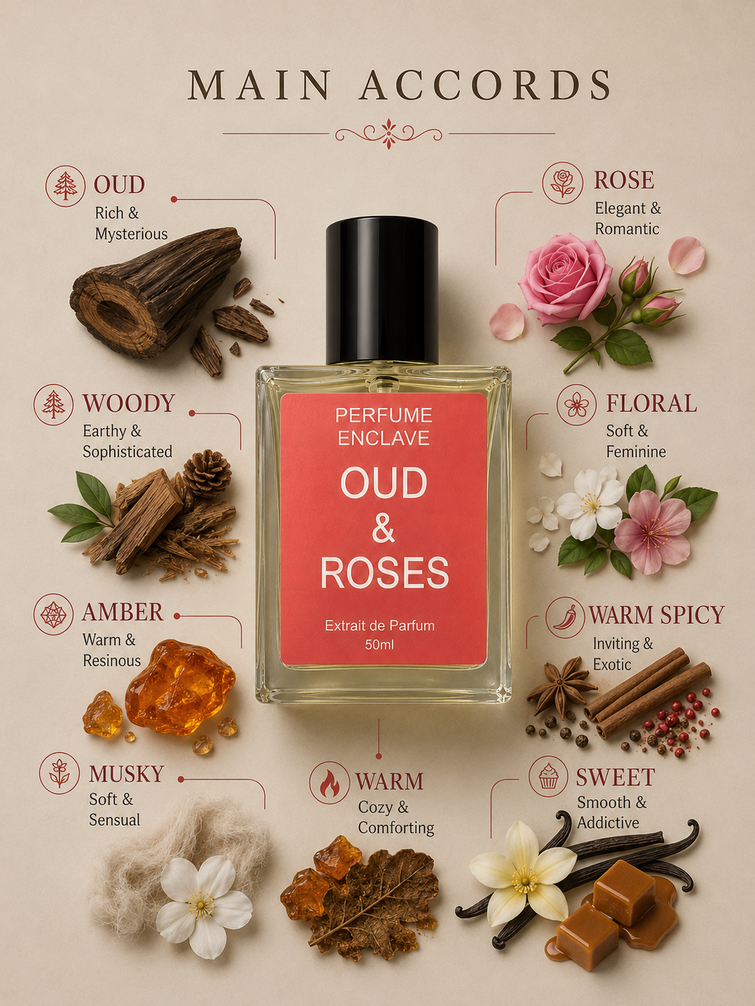 Oud and Roses | In-house creation