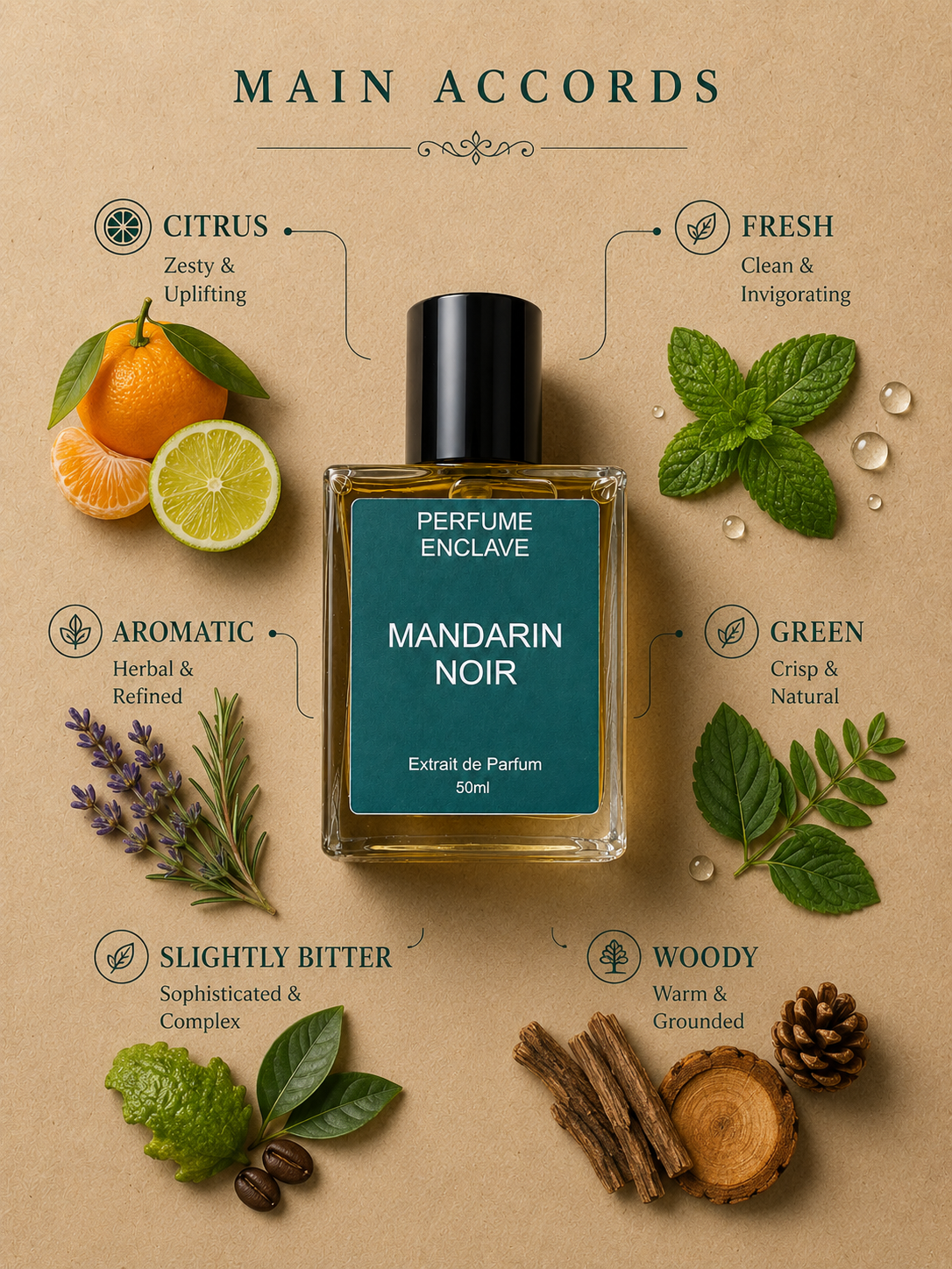 Mandarin Noir | Inspired by Bitter Mandarin Jo Malone London for Women & Men