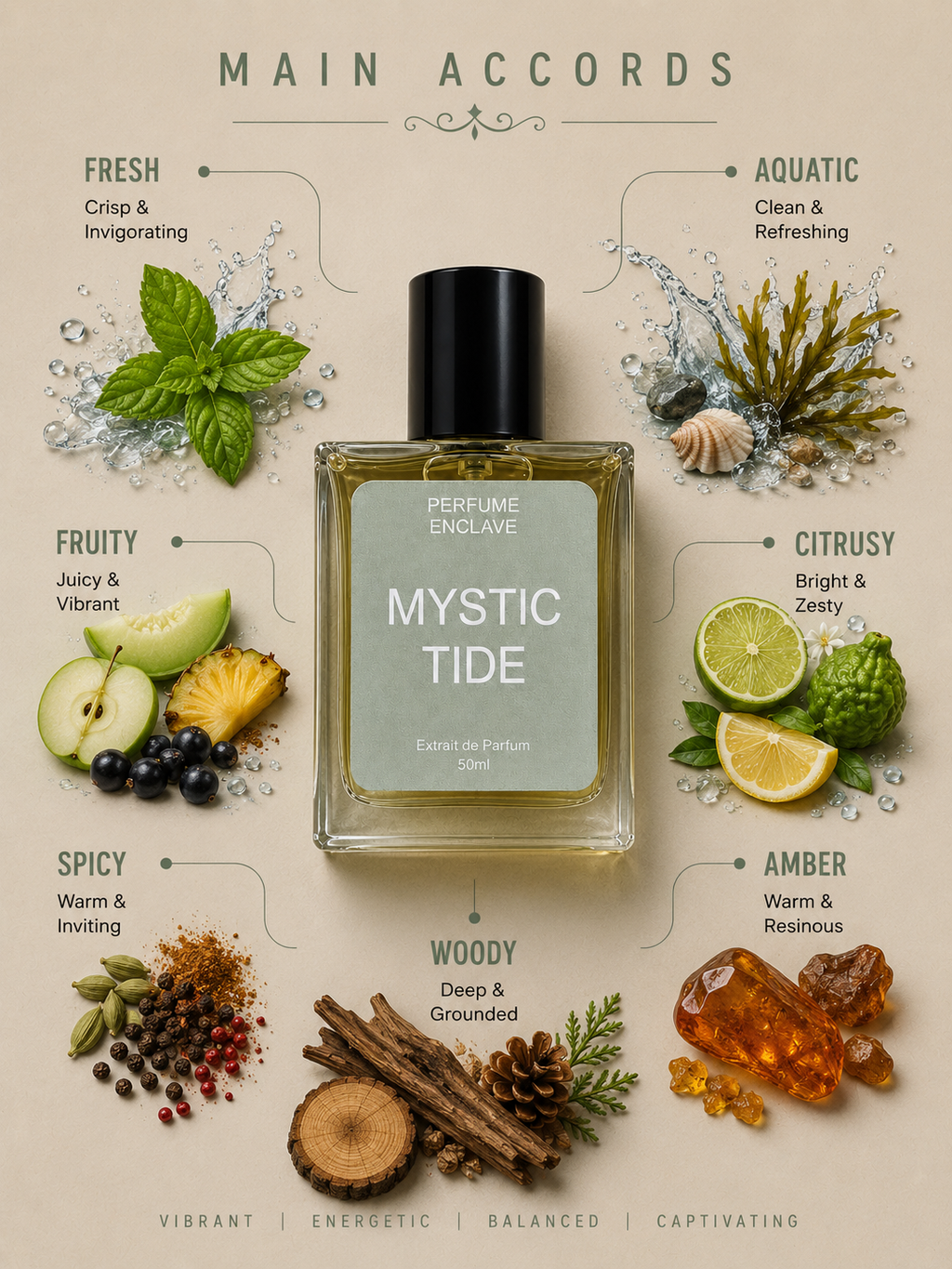 Mystic Tide | Inspired by Hawas for Him Rasasi for men