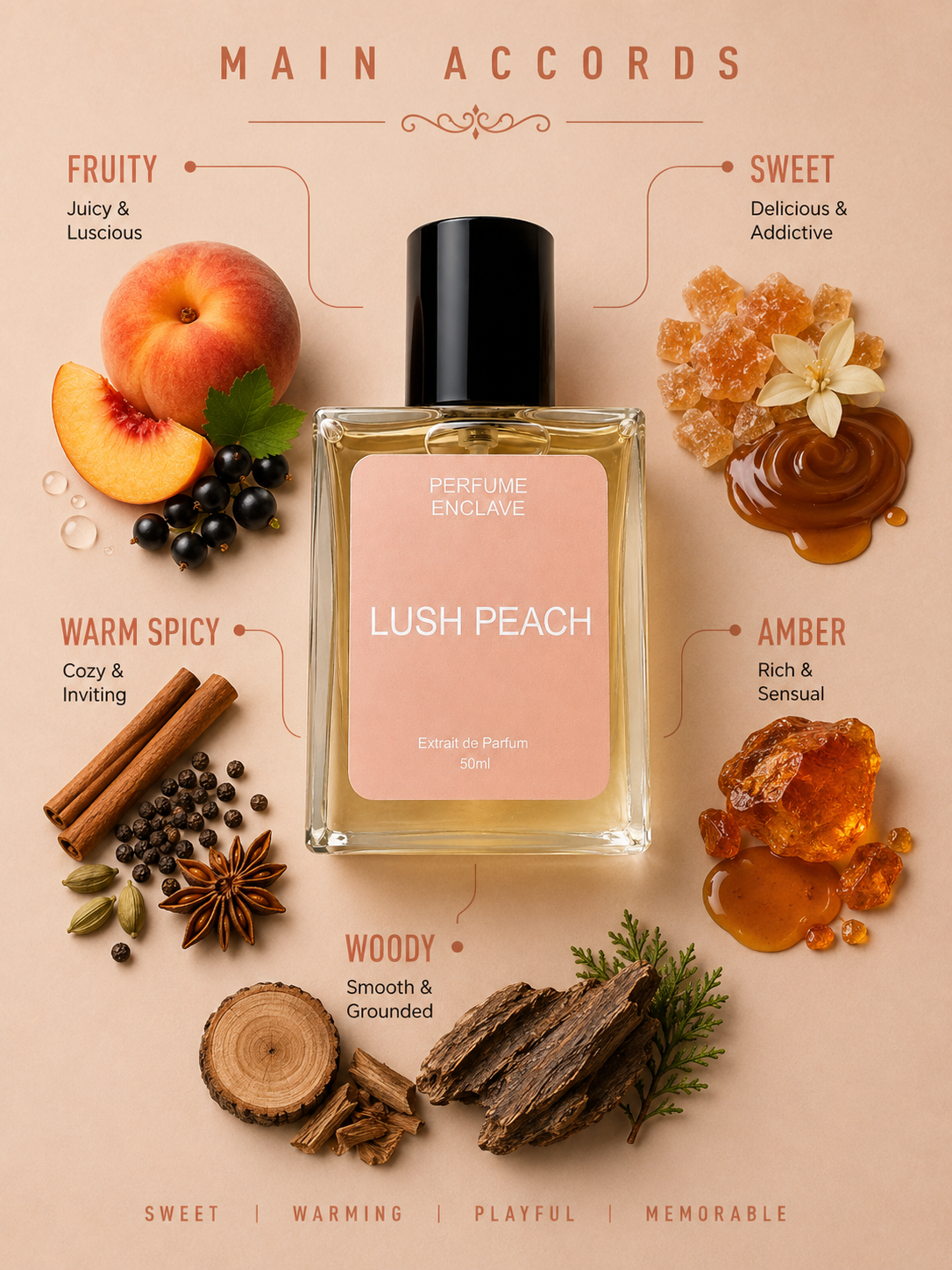 Lush Peach | Inspired by Bitter Peach Tom Ford for women and men