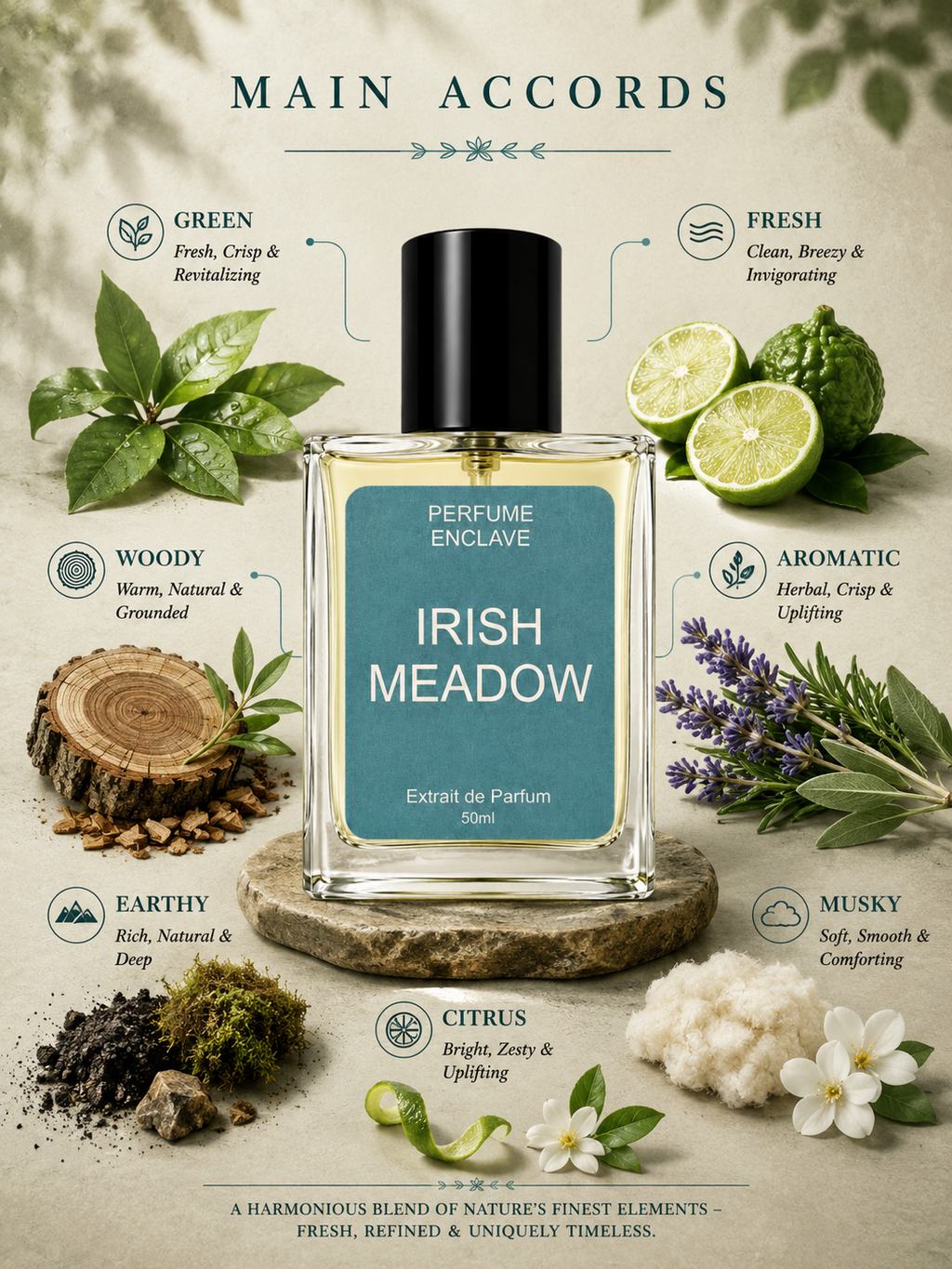 Irish Meadow | Inspired by Green Irish Tweed Creed for men