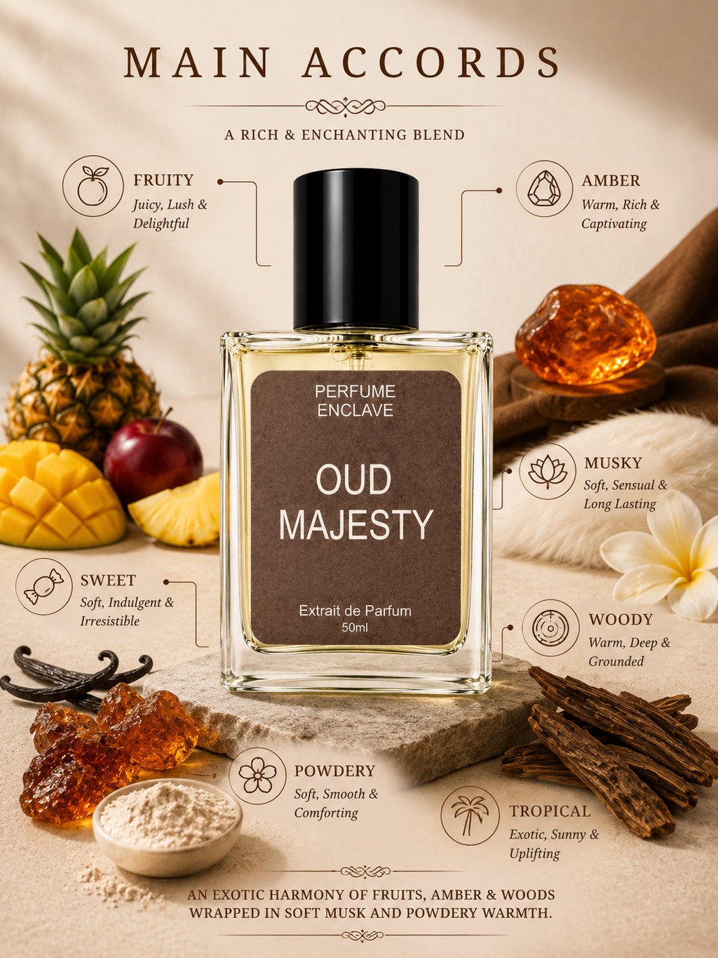 Oud Majesty | Inspired by Marj Ahmed Al Maghribi for women and men