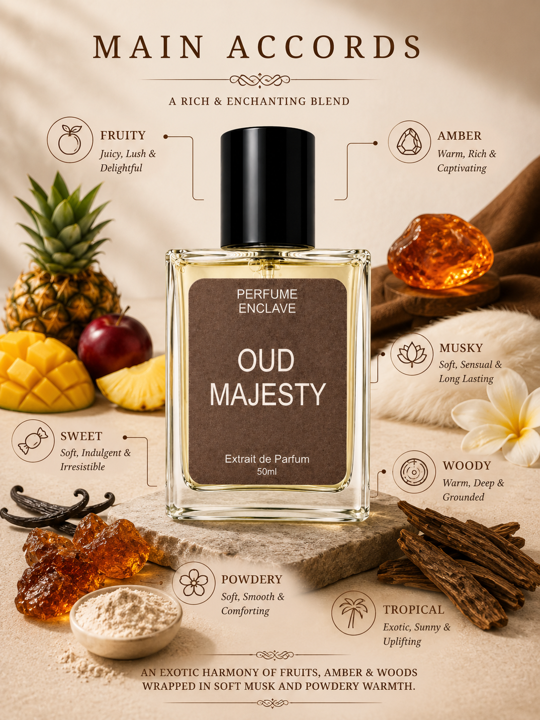 Oud Majesty | Inspired by Marj Ahmed Al Maghribi for women and men