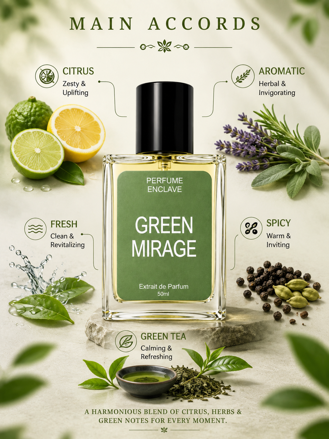 Green Mirage | Inspired by Cactus Garden Louis Vuitton for women and men