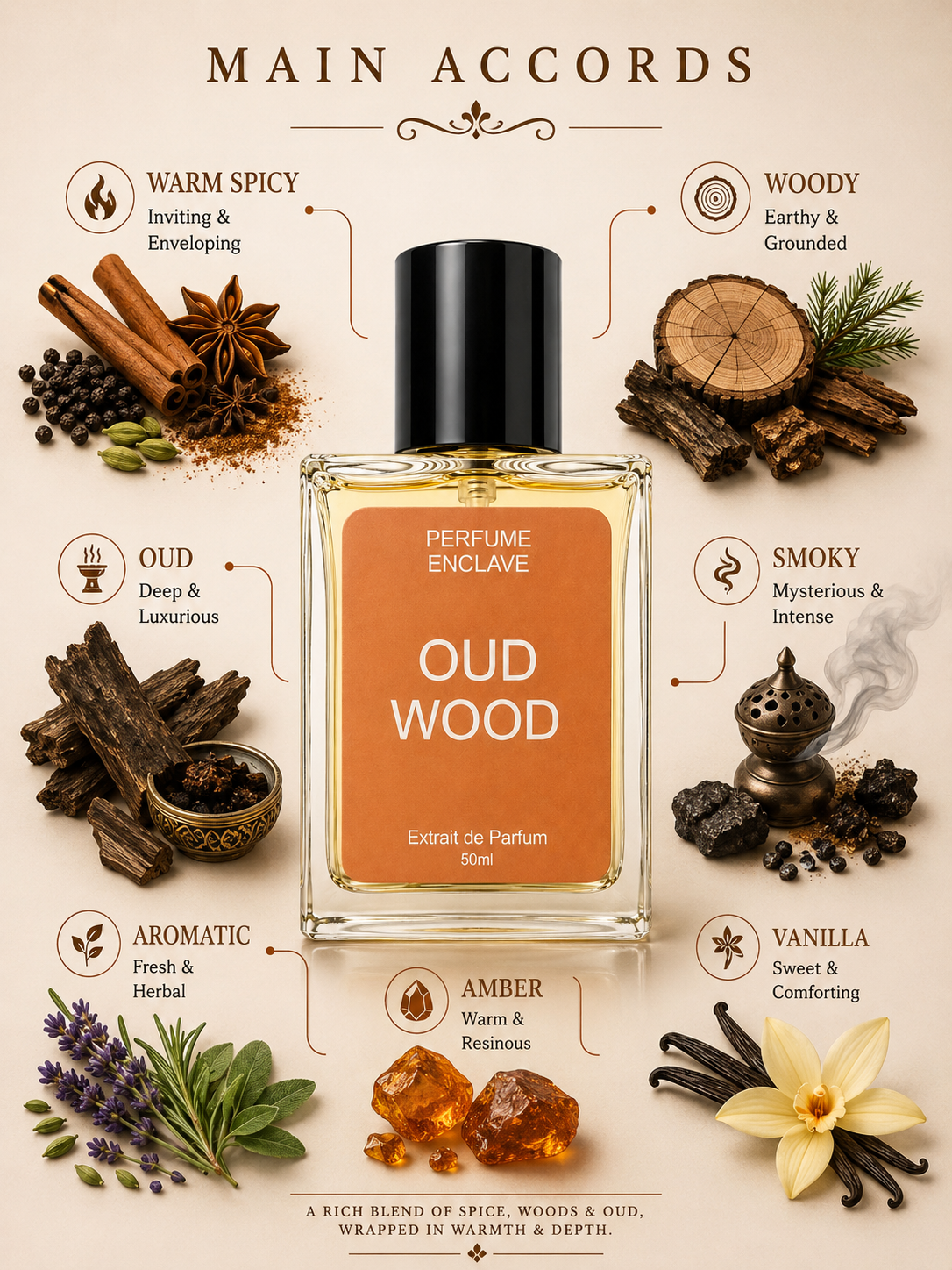 Oud Wood | Inspired by Oud Wood Tom Ford for women and men